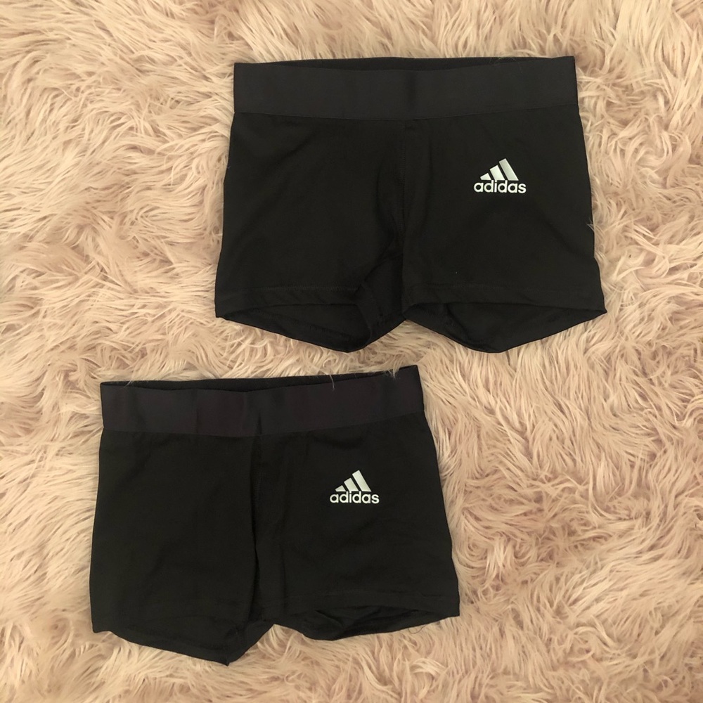 SOLD Set of 2 Adidas Spandex Shorts!